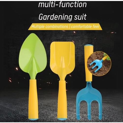 Plastic Garden Shovel Planting Tool Kids Children Diverse Stainless Steel Gardening Beach Playing Outdoor Transplanting Tool Set