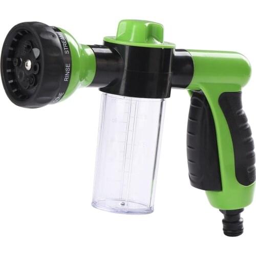 Portable Foam Sprayer Car Wash Water Gun Foam Generator For Washing Foam Gun Water Sprayer 8 Spray Patterns Car Cleaning Tools