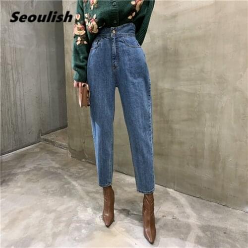 Женские прямые джинсы Seoulish China At AliExpress