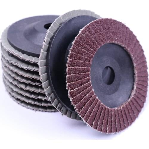 Wholesale 20Pcs/Lot Grit 80 Removing Rust Polishing Blind Wheel Diameter 25mm Angle Grinder Grinding Wheel 100X3X16mm Hot Sale