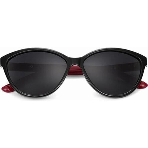 2020 New fashion sunglasses female tide personality round face personality inlaid polarized sunglasses retro sunglasses (1)