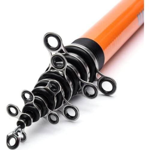 2020 New 2.4M - 6.3M Carbon Rock Fishing Rods Spinning Telescopic Fishing Rod Carp Fishing Rod Fishing Feeder Tackle