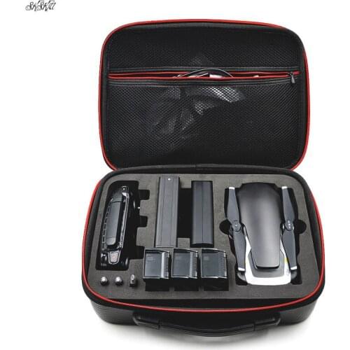 Mavic Air PU Waterproof box Handbag Portable Case Spare parts Storage bag for DJI mavic Air Drone accessories