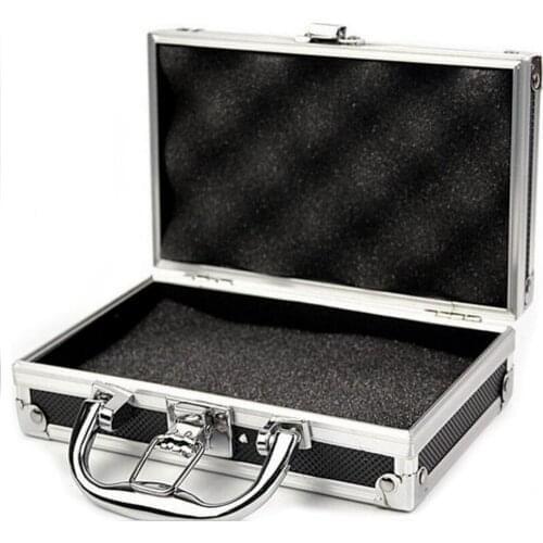 Tool Box Aluminium Alloy Toolbox Storage Case Portable Tool Case Travel Luggage Organizer Case Safety Box