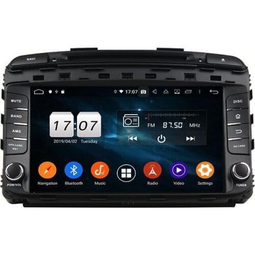 9" 2 Din 8 Core Android 9.0 Car DVD Player For KIA SORENTO 2015 Car Stereo 1024*600 Car Multimedia Player Car Radio Audio DSP