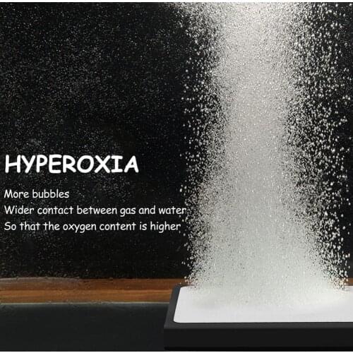 Aquarium Ornament Nano Air Bubble Stone Diffuser Oxygen-Enhancing Bubble Stone Sewage Purification For Fish Tank Aerator