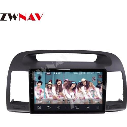 ZWNAV 9'' IPS Android 10.0 Car Radio Multimedia Video Player For Toyota Camry 5 2001-2006 Navigation GPS No 2din Wifi BT USB