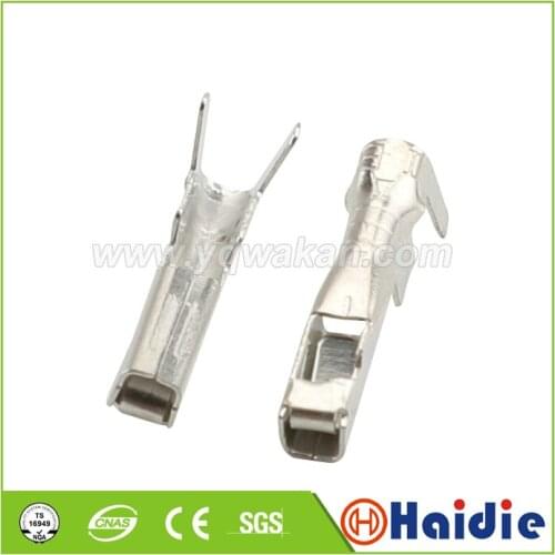 Free shipping 100pcs auto terminal for elcetric connector, crimp loose pins wiring terminals DJ621-G1.8A