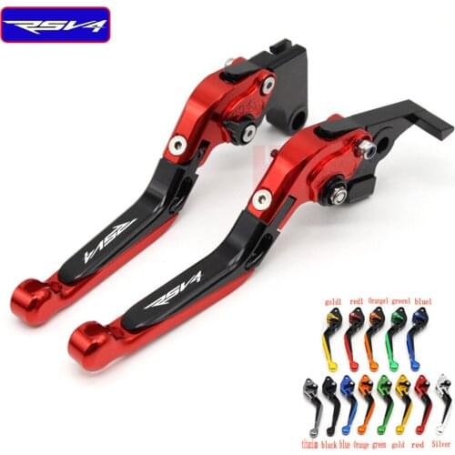 CNC Adjustable Folding Motorcycle Brake Clutch Levers For Aprilia RSV4/RSV4 FACTORY 2009 2010 2011 2012 2013 2014 2015 2016