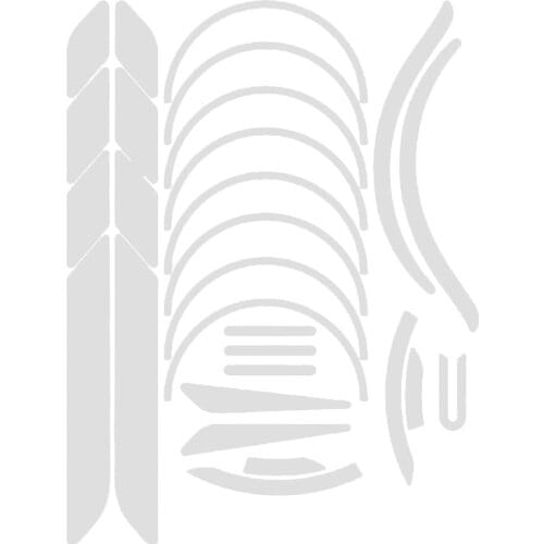 For Xiaomi M365 1S Pro 2 Electric Scooter Fluorescent Body Decoration Warning Driving Safety Accessory