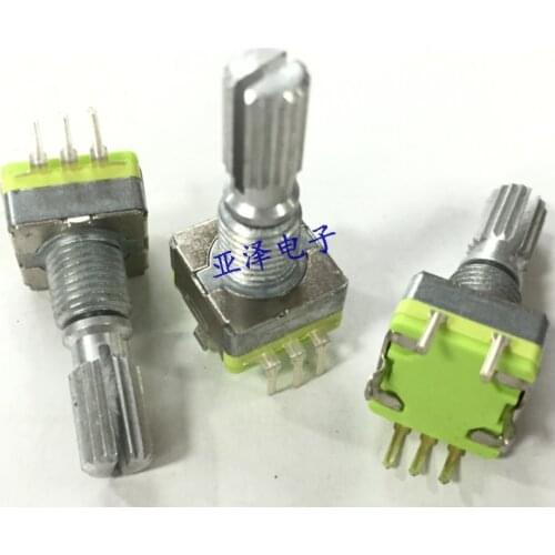 EC11 encoder with switch 30 positioning point 15 pulse length 20MM digital encoder free shippping
