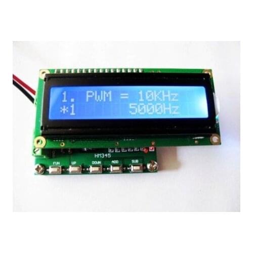 NEW 1PC 1KHz ~ 68MHz DDS signal generator PWM pulse signal generator Two Outputs