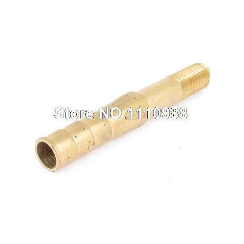 Injection Machine Brass Compression Ring Straight Coupler 2.8" Length