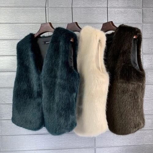 Fur Coat Coat Women Slim Female Coat Winter Faux Fur Coat Womens Winter Coats 2021 Plush Jacket Jacket Women Womens Teddy Coat