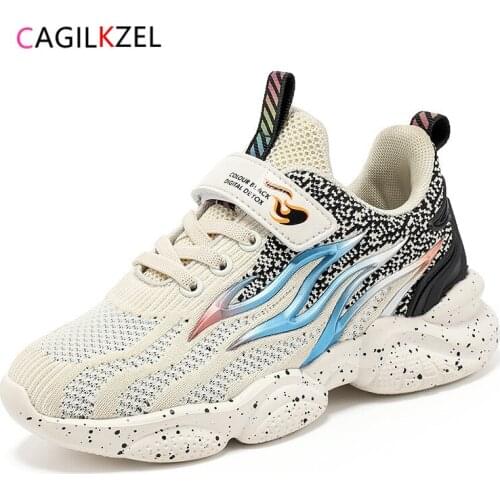 CAGILKZEL Fashion Childrens Sneakers Kids Shoes Breathable Mesh Baby Girl Shoes Casual Sports Shoes for Boy Chaussure Enfant