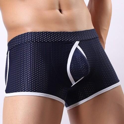 Male Bulge Underpants Men Mens Mesh Jockstrap Hot Underwear Briefs