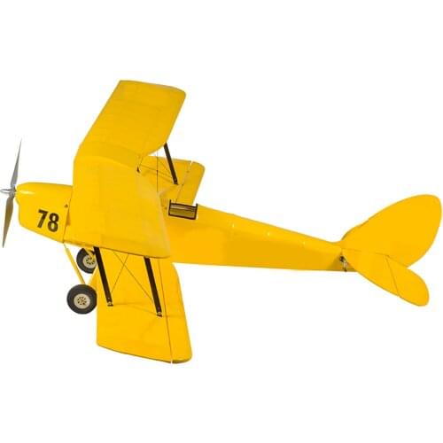 RC Airplane Wood Aircraft 800mm Wingspan Outdoor Flight Toys for Kids Boys DIY Assembly Model BNF Version with Receiver DSMX/2
