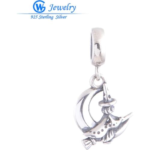 2pcs/lot statement bracelet Hallowmas Witch Charms for DIY Gift Fashionable Jewelry Free Shipping GW Fashion jewelry S026H10