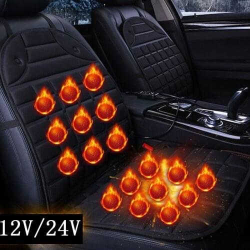 2019 Single/pair 12v Electric Heated Cushions For Kia Rio Winter Heating Car Seat Cushion,keep Warm Cover Quality GOOD E1 X35
