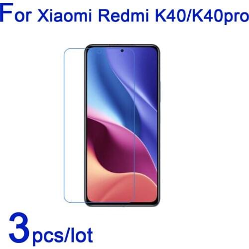 3pcs/lot Redmi K40 pro Phone Screen Protectors Clear/Matte/Soft Nano Anti-Explosion Protective Films for xiaomi Redmi K40 pro