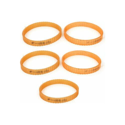 5 Pcs 10mm Width Electric Planer Part Drive Belt Band Apricot for Hitachi F20A