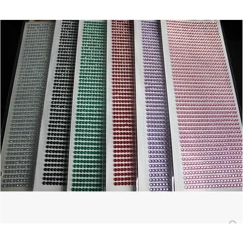 Do It Yourself Diamond Sticker Refrigerator Decoration Stickers Paper for Car Motorcycle Cellphone Bottle Ornament