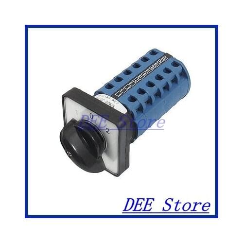 AC 660V 20A 24 Terminals 3 Positions Rotary Selector Cam Changeover Switch