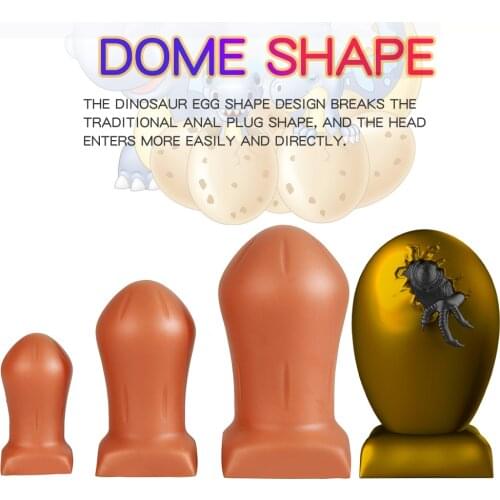 Latest ButtPlug 18*9cm Huge Anal Dildo Silicone Big Butt Plug Anal Dilator G spot Stimulator Sex Toys for Women Men Anus Balls