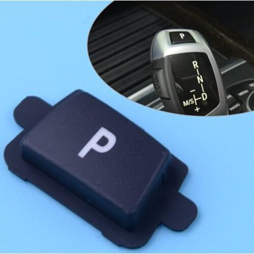 Gear Shift Knob P Parking Button Cover Trim Replacement Parts 2.7x1.5cm Fit For BMW 3 5 7 Series X3 X4 X5 X6