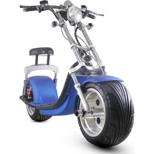SC14 Europe Stock Coc Approved 2 Wheel Stand Up Electric Scooter Motorcycle Citycoco 2020 60V 12ah/20ah Cicycoco