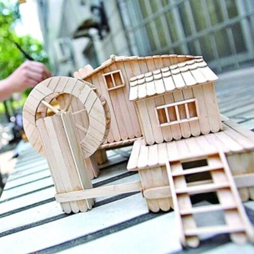 Ice cube maker cream tools model special-purpose wood popsicle branch mold block bang diy building accessories lollipop I9Y3