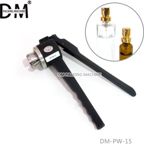 Perfume Bottle vial Crimper Machine 13/15/18/20mm Stainless Steel vial Bottle spray manual Sealing Capping Tools capper