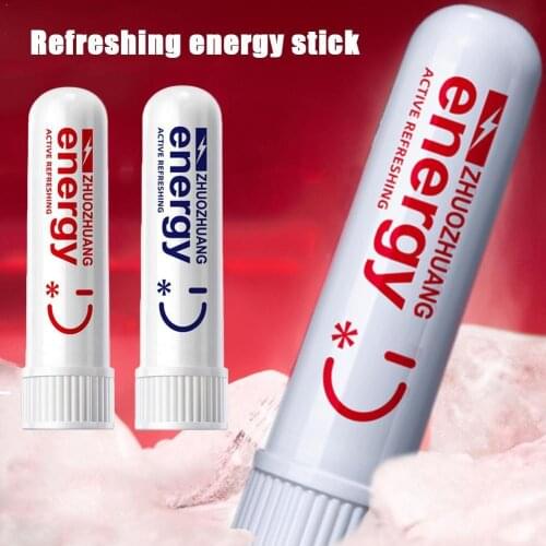 1pc Refreshing Energy Bar Awake Bar Anti-fatigue Anti-drowsy Energy For Nose Artifact Convenient Bar Cooling W7X5