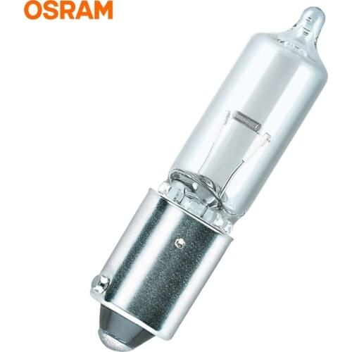 10pcs OSRAM 64136 H21W BAY9s 12V 21W Original Line Metal Bases Side Turn Signal Lamps Germany OEM Car Halogen Bulb ECE
