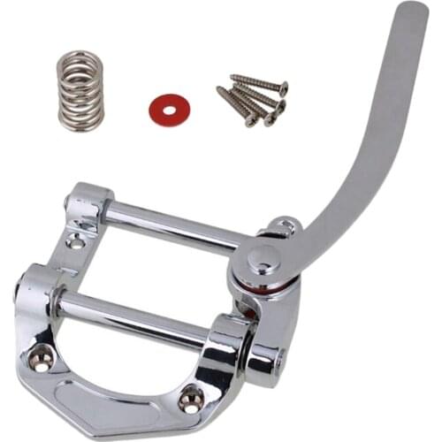 1x Jazz Electric Guitar Tremolo Bridge Taiiece Set For ETC Accessory