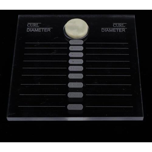 Acrylic Transparent Eyelash Extension Tray Adhesive Glue Pallet Holder Stand Lashes Plate Display Board