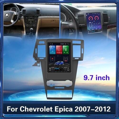 9.7 inch 2 Din Android Car Radio Stereo Video Player For Chevrolet Epica 2007-2012 Car Autoradio GPS navigation Vertical Screen