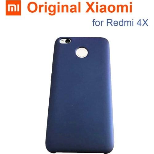 Xiaomi Redmi 4x Case Cover 5.0 inch Original Xiaomi Brand Shockproof PC Hard + soft fiber velvet Phone Case for Xiaomi Redmi 4x