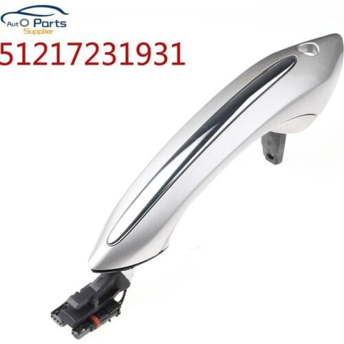 Champagne Color Front Left DOOR HANDLE Keyless Go 51217231931 For BMW F07 F10 F06 F11 F01 F03 F04