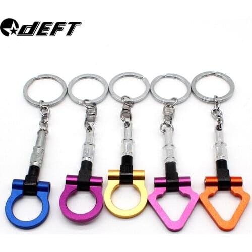 DEFT Keychain decoration Funny Models MINI Tool Keychain Turbine Trailer hook Metal Key Chain Wine bottle Keyring Opener Keyfob