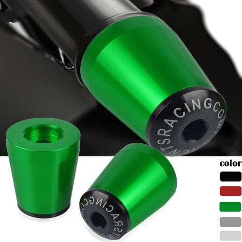 Motorcycle Part FOR KAWASAKI ZX-10R KRT 2019-2021 ZX10R SE Performance ZX-10RR 2018-2021 Handlebar Hand Grips Handle Bar End Cap