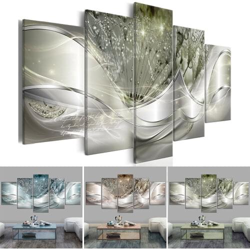 Art Printing Painting Picture Abstract Flower Home Decoration Wall Art Painting Wall Pictures For Living Room, Vintage,Frameless