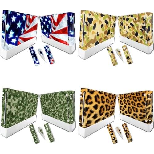 Skin Sticker Vinyl Protector for W ii and controller skins Stickers