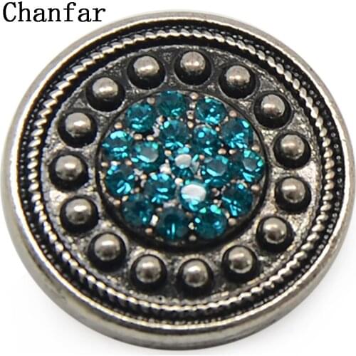Beautiful Design Alloy Snap Button Bracelet Charms Jewelry 18MM Snap Beads Women Men