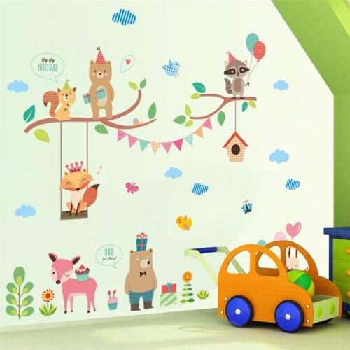Kwokguo Animal Wall Stickers