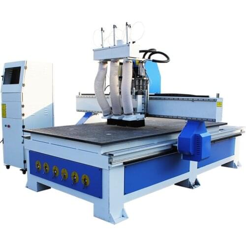 SL 3.5kw air cooled spindle multi-procedure cnc automatic panel furniture cabinet door automatic cutting and engraving machine