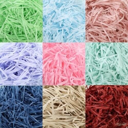 10g per bag DIY Paper Raffia Shredded Confetti Chrisrtmas Gift Box Filling Material Wedding Marriage Home Decor Decoration 62456