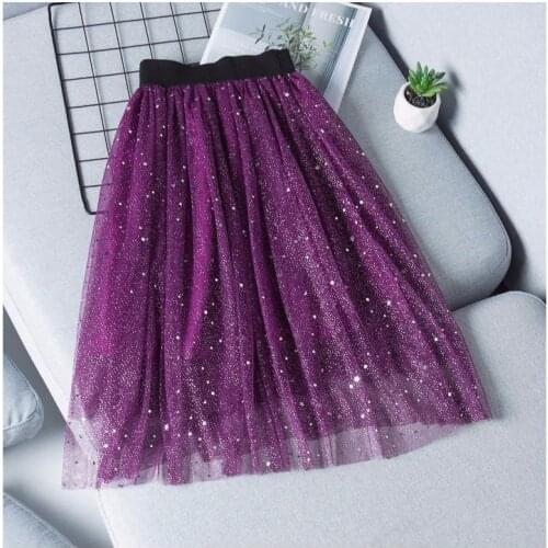 New 2021 Spring Summer Girls Fluffy Tutu Skirts Infant Toddler Dance Pettiskirts Skirts Kids Christmas Party Costume Skirts D650