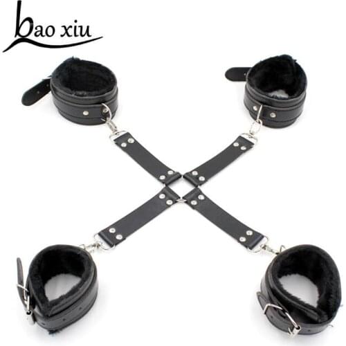 New Vintage Women Men Harness Leather Belt Bondage Sexy Gothic Punk Corset Fur Leather Metal Leg garters Female belt Straps