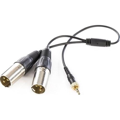 Saramonic SR-UM10-CC1 Dual-XLR Input Microphone Cable Convertor for UwMic9, UwMic10 & UwMic15 Wireless Microphone Systems